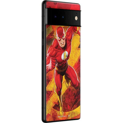 DC Comics The Flash Action Pose Google Pixel 6 Pro Skin